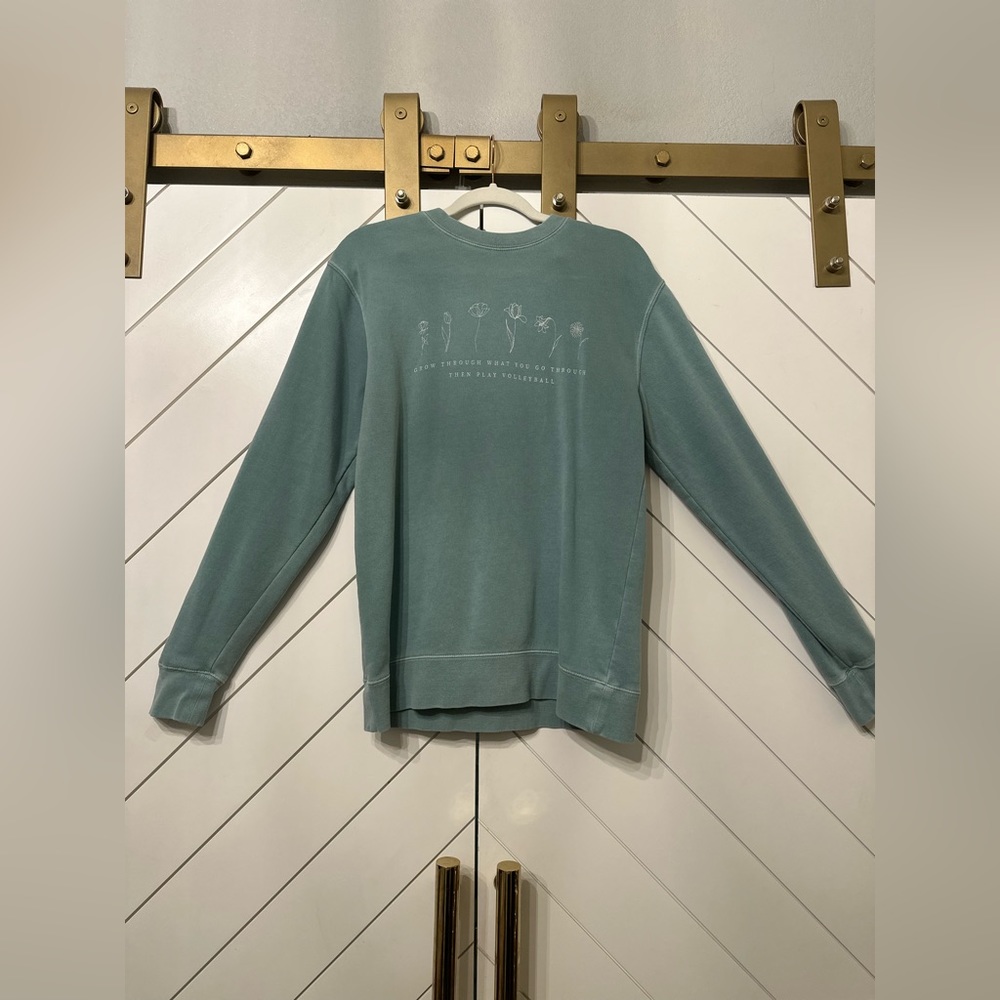 Teal Crewneck